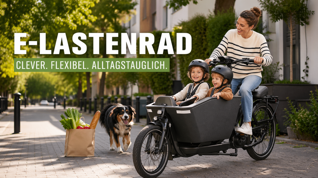 E-Lastenräder von Babboe, Cube, Riese & Müller jetzt stark reduziert