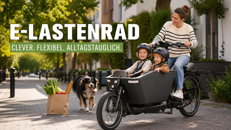 E-Lastenräder von Babboe, Cube, Riese & Müller jetzt stark reduziert