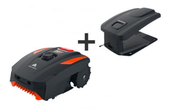 ALDI Mähroboter mit Garage