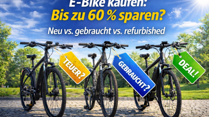 Günstige E-Bikes: Diese Option spart bis zu 60 Prozent!