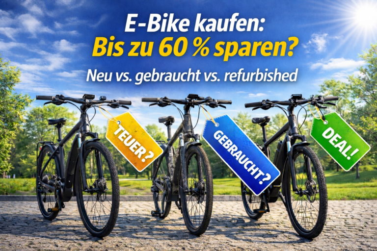 Günstige E-Bikes: Diese Option spart bis zu 60 Prozent!