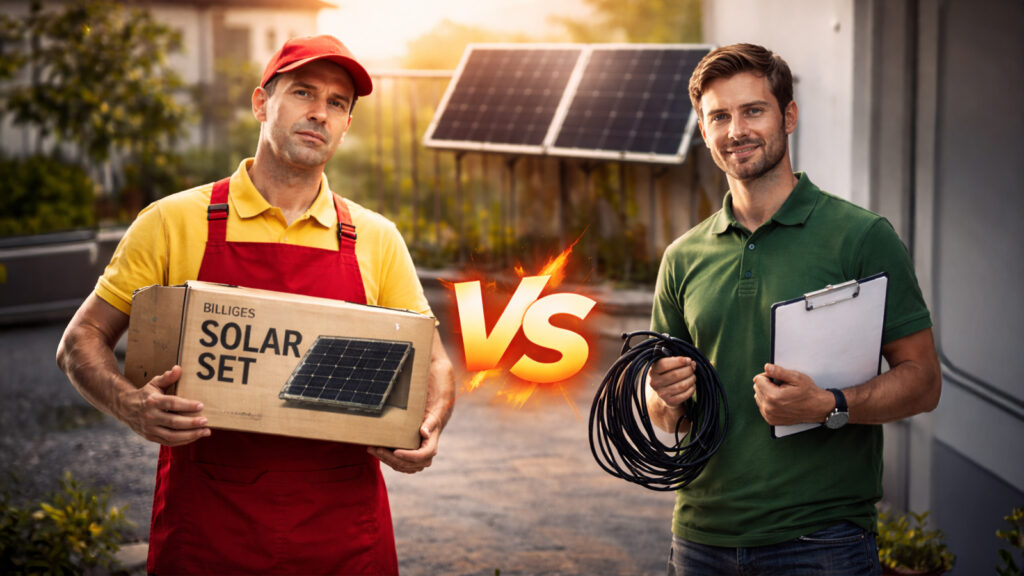 Balkonkraftwerk Discounter-Deals: Was Aldi, Lidl & Co. verschweigen