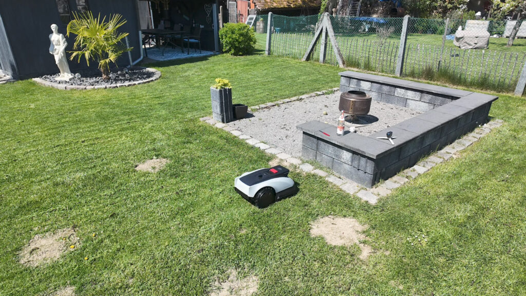 Unserer Meinung nach eignet sich der O600 RTK vor allem für kleine Gärten