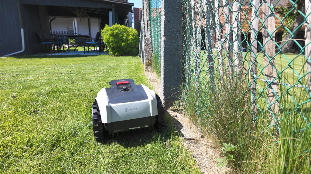 Hier fährt der O600 RTK zwar gut an den Rand, kann insgesamt aber nicht mit der Leistung anderer Modelle mithalten