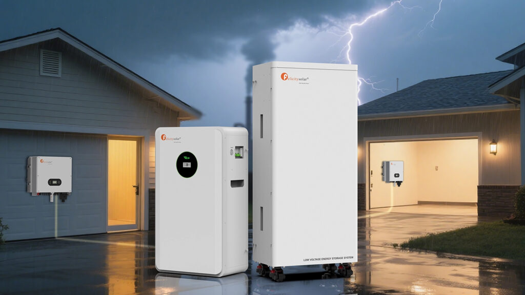 felicitysolar-produktportfolio Zum Portfolio von Felicitysolar gehören Speicher für Privathaushalte und Unternehmen