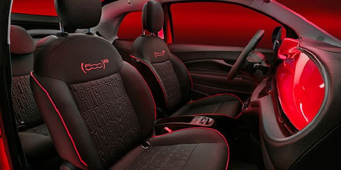 Fiat 500e (Red) Innenausstattung Fiat 500e (Red) Innenausstattung