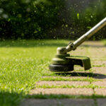Vor allen an Kanten und Gartenwegen spielen Trimmer ihre Stärken voll aus