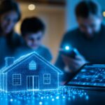 Tablet als Smart Home Zentrale: iPad mit Home-Assistant-Dashboard an der Wand montiert