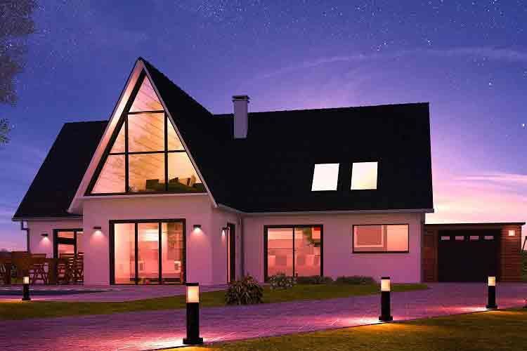 Dank Smart Home Komponenten passt sich die Beleuchtung automatisch der Tageszeit an Dank Smart Home Komponenten passt sich die Beleuchtung automatisch der Tageszeit an