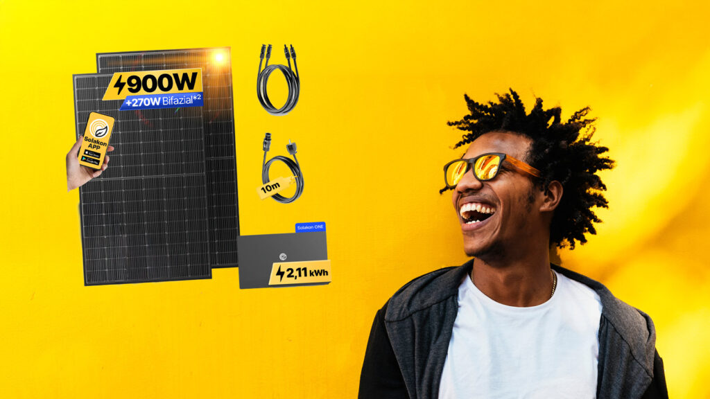 Solakon OnLite 900W Balkonkraftwerk ab 199,99 €!