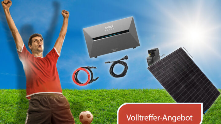 Günstiger als WM-Tickets: Dieses Balkonkraftwerk von Solarhandel24 gibt es bereits für unter 1.500 Euro!