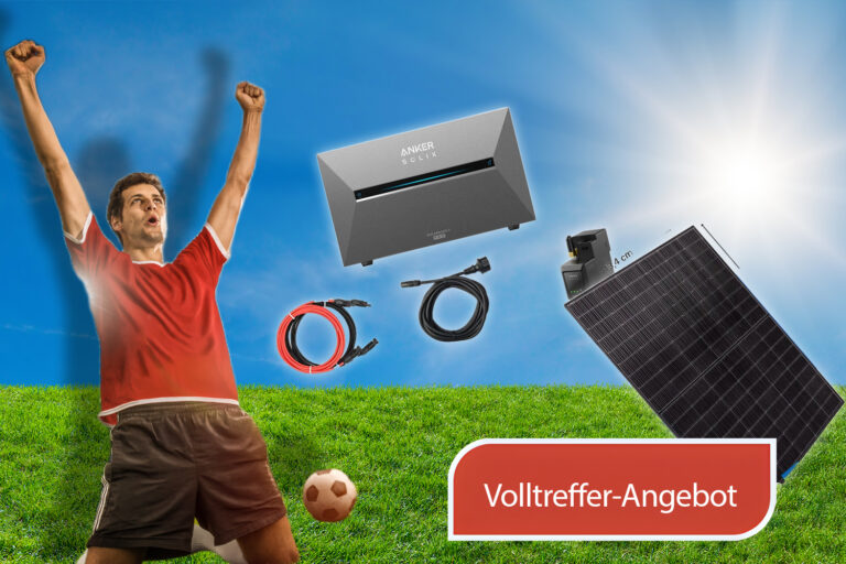 Günstiger als WM-Tickets: Dieses Balkonkraftwerk von Solarhandel24 gibt es bereits für unter 1.500 Euro!