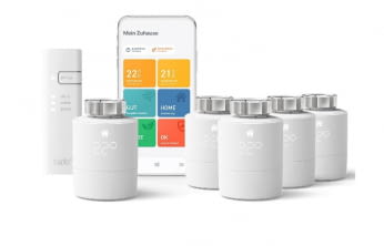 tado° Smartes Heizkörper-Thermostat Starter Kit mit 5 Thermostaten