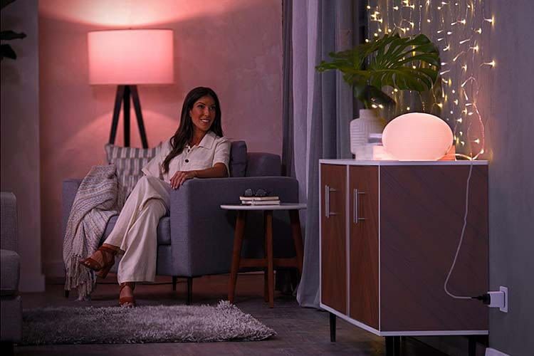 Das Philips Hue Produktportfolio umfasst Lampen und Zubehör für jeden Geschmack Das Philips Hue Produktportfolio umfasst Lampen und Zubehör für jeden Geschmack