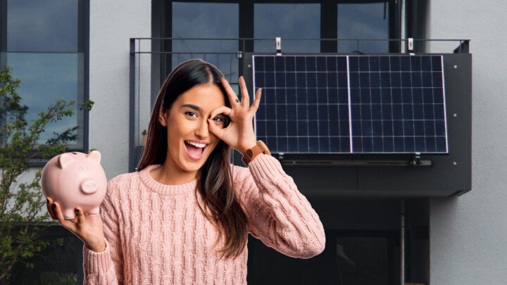 Viele unterschätzen es: Diese jährliche Ersparnis steckt im Balkonkraftwerk
