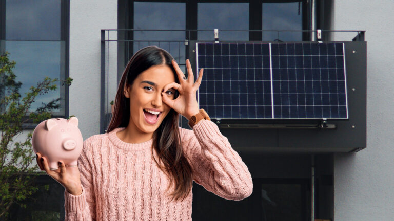 Viele unterschätzen es: Diese jährliche Ersparnis steckt im Balkonkraftwerk