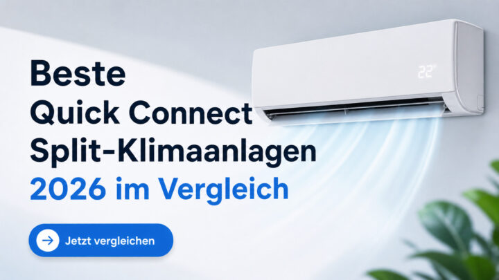 Beste Quick Connect Split-Klimaanlagen 2026 im Vergleich