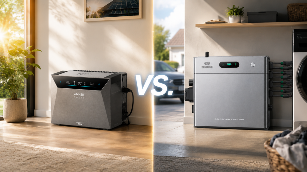 Anker vs. Zendure: Wenn die SOLIX 4 auf den SolarFlow 2400 Pro trifft