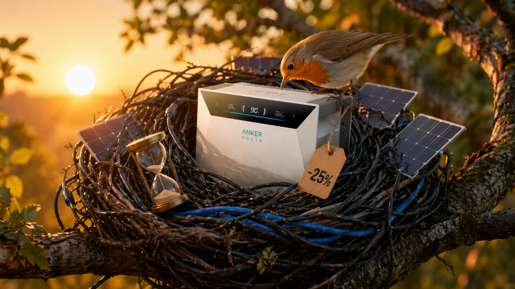 Early Bird schlägt Nachtschicht: Wer heute zuschlägt, spart beim Anker SOLIX 4 Pro 500€ – und bekommt noch einen Smart Meter obendrauf