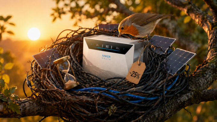 Early Bird schlägt Nachtschicht: Wer heute zuschlägt, spart beim Anker SOLIX 4 Pro 500€ – und bekommt noch einen Smart Meter obendrauf