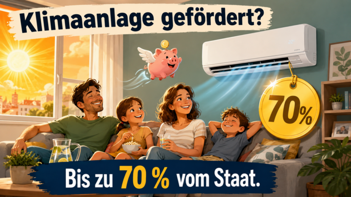 Klimaanlage kaufen und Geld vom Staat kassieren – geht nicht? Geht doch.