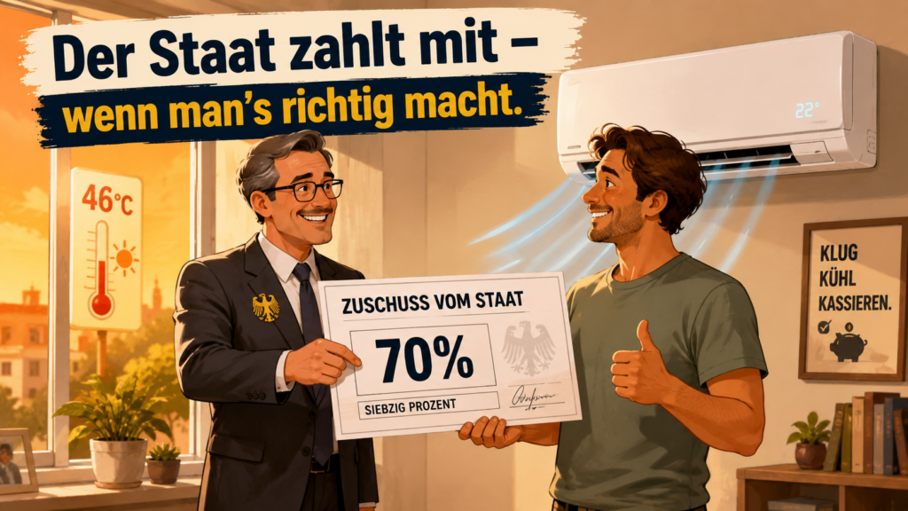 Sommer, Sonne, Subventionen – so geht Klimaanlage kaufen richtig