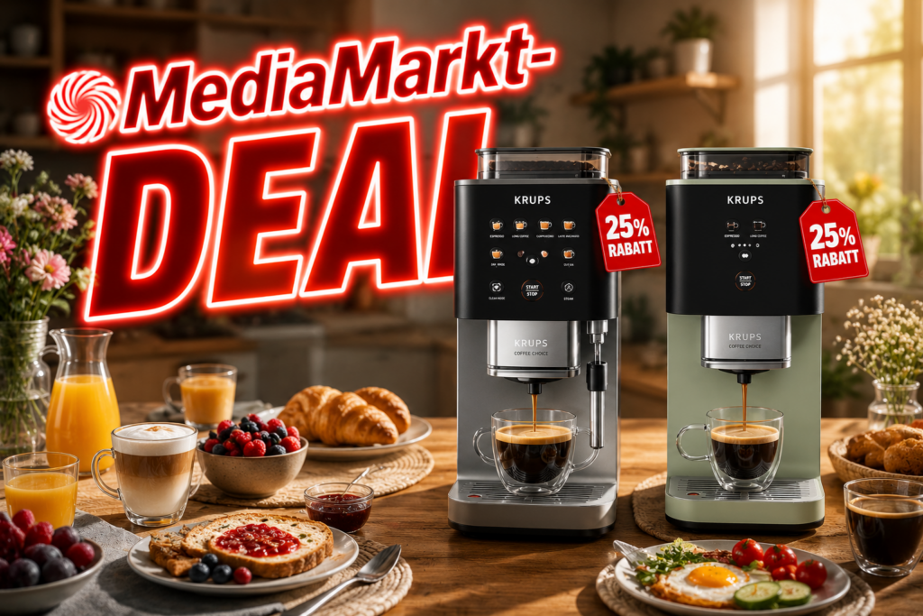 KRUPS Coffee Crush SA401L vs. SA403B: Welcher Kaffeevollautomat gewinnt den MediaMarkt-Deal?