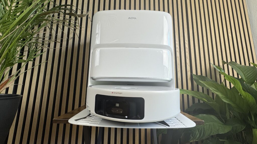 Der MOVA Z60 Ultra Roller SA ist klassisch gehalten.