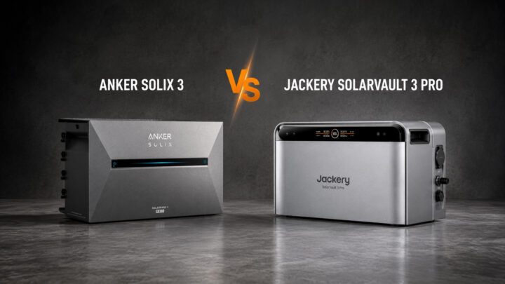 Jackery SolarVault 3 Pro vs. Anker SOLIX 3: Welcher Heimspeicher ist 2026 besser?