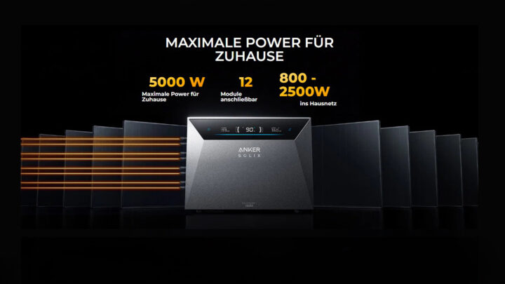 Anker SOLIX Solarbank 4 E5000 Pro im Überblick: So stark ist der neue Balkonkraftwerk-Speicher