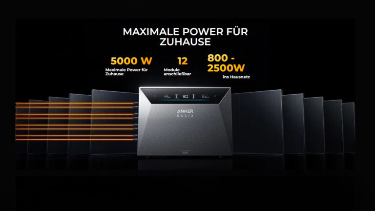 Anker SOLIX Solarbank 4 E5000 Pro im Überblick: So stark ist der neue Balkonkraftwerk-Speicher