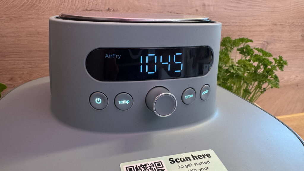 display-ninja-airfryer-pro Die Bedienung des Displays bewerten wir als sehr einfach
