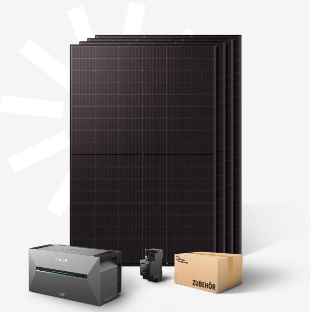 2.000 Watt Balkonkraftwerk + Anker SOLIX 3