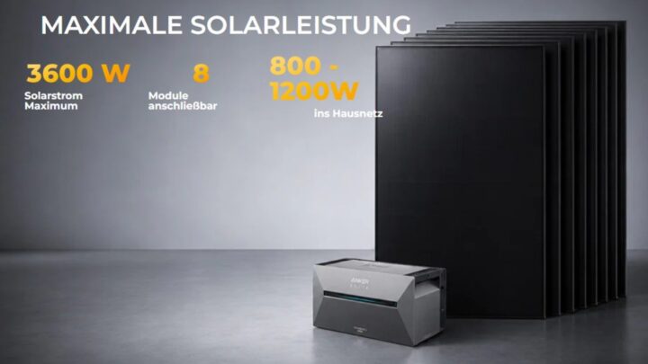 2.000 Watt Balkonkraftwerk + Anker SOLIX 3 für 1.307 € – lohnt sich das?