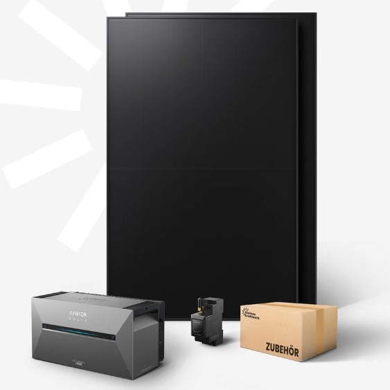 Kleines Kraftwerk 960Wp Duo + Anker SOLIX 3