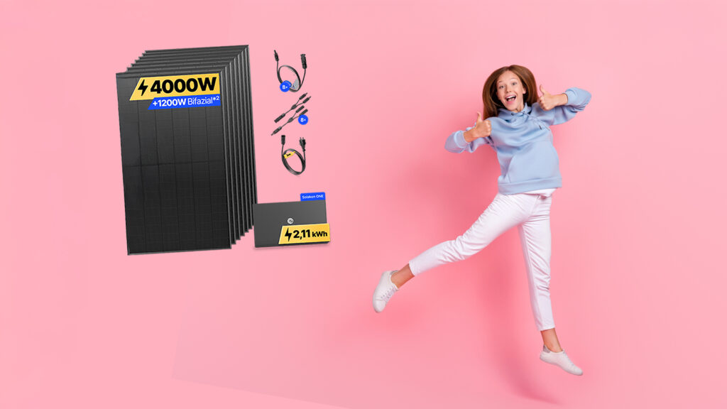 Nur 189,99 €! Solakon OnLite 900 W macht Balkonkraftwerke endlich für alle bezahlbar