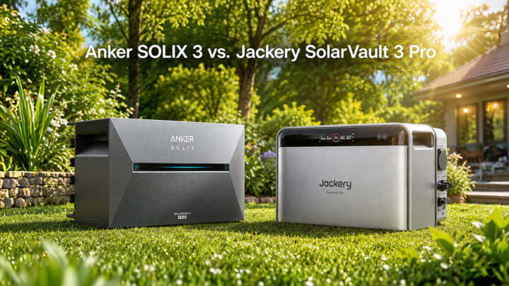SOLIX 3 oder Jackery SolarVault 3 Pro? Der große Vergleich 2026