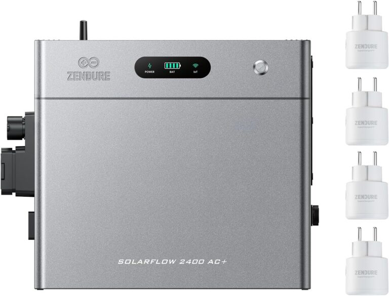Zendure SolarFlow 2400 AC (4 gratis Smart Plugs)