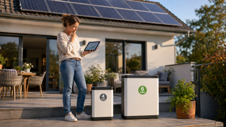 Welcher Speicher für ein 4.000-Watt-Balkonkraftwerk?