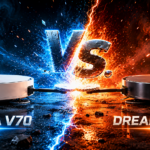 MOVA V70 vs. Dreame X60: Duell der Saugroboter-Giganten.