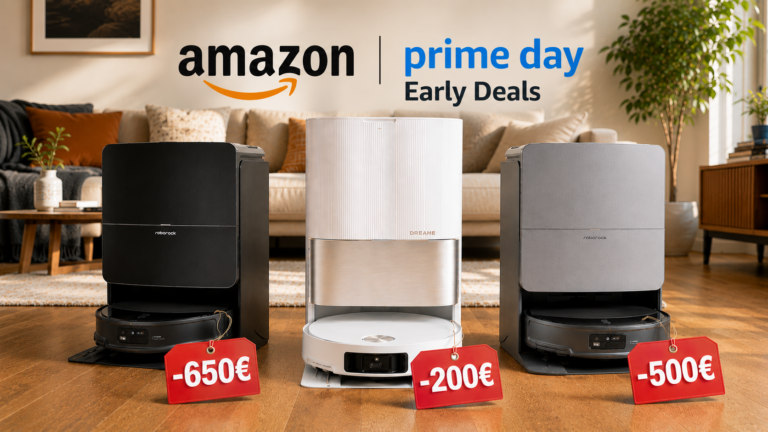 Schon jetzt so günstig wie nie! Die besten Saugroboter Early-Deals vor dem Prime Day 2026 – bis zu 500 Euro Rabatt
