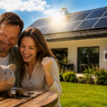 Mit PV auf dem Dach und Split-Klimaanlage an der Wand sinken die Betriebskosten im Sommer auf nahezu null.