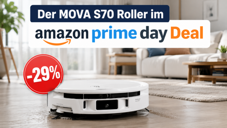 699 gegen 499 Euro: Der MOVA S70 Roller knackt am Prime Day seinen eigenen Bestpreis