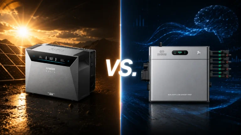 Anker SOLIX 4 Pro vs. Zendure 2400 Pro: Zwei Speicher, ein Stecker — einer muss draußen bleiben