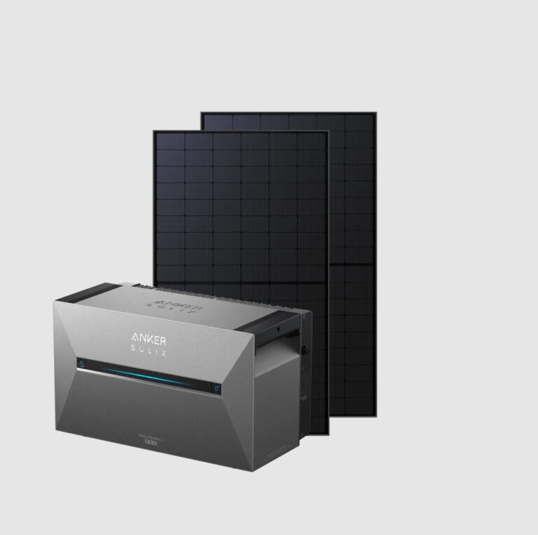 1.000 W Anker Balkonkraftwerk mit SOLIX 3 Speicher