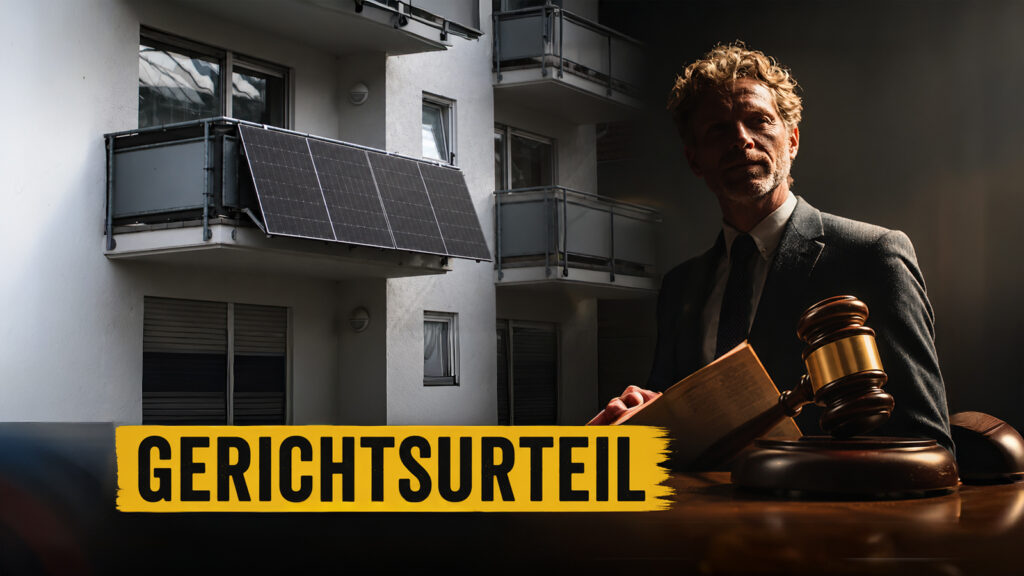 Gericht stoppt Verkauf von Balkonkraftwerk-Speichern über 800 Watt: Das bedeutet das Urteil für Privatpersonen