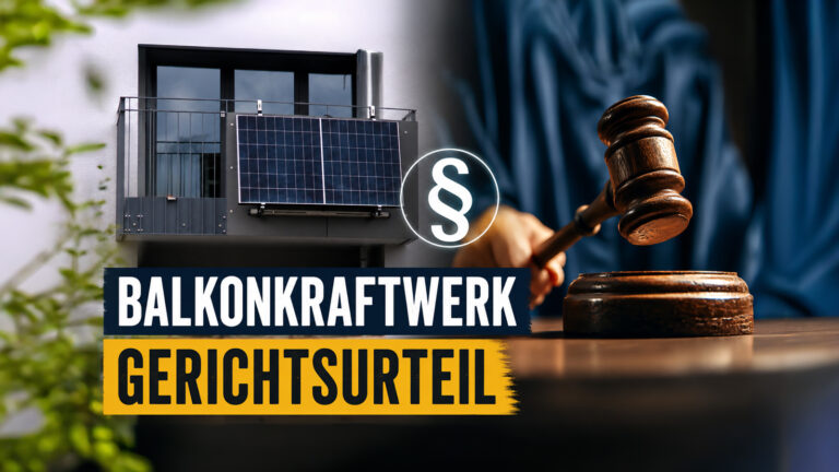Streit um Balkonkraftwerk-Speicher: Bericht wird überarbeitet