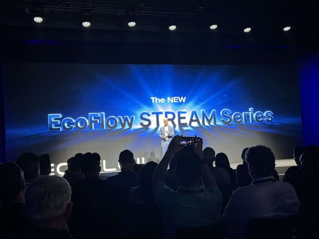 In der BMW World präsentierte EcoFlow seine neuen Speicherlösungen und OASIS 3.0