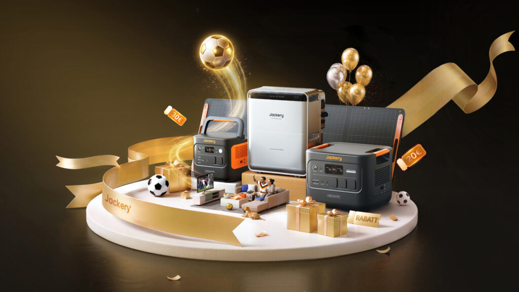 Mega-Sale bei Jackery: Powerstationen und Balkonkraftwerke bis zu 53 % reduziert!