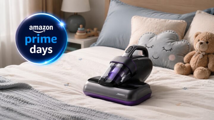 Jimmy JV35 Amazon Prime Day: Allergiker aufgepasst – UV Milbensauger 15% günstiger